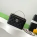 Chanel Lambskin Quilted Metal Small Top Handle Vanity Case #B50296