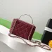 Chanel Lambskin Quilted Metal Small Top Handle Vanity Case #B50296
