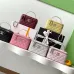 Chanel Lambskin Quilted Metal Small Top Handle Vanity Case #B50296