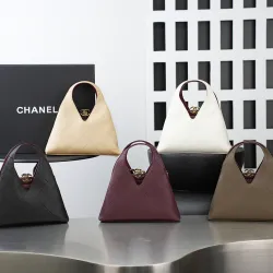Chanel Lambskin Quilted Triangle Tote 6392 #B67268