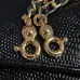 Chanel Lizard Chain Clutch AP5370 25×9.5×5cm #B67255