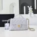 Chanel Mini Rectangular Flap with Top Handle Black Lambsk #B50104