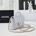 Chanel Mini Rectangular Flap with Top Handle Black Lambsk #B50104