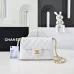 Chanel Mini Rectangular Flap with Top Handle Black Lambsk #B50104