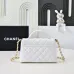 Chanel Mini Rectangular Flap with Top Handle Black Lambsk #B50104