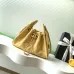 Chanel Mini Suede Bucket Bag  Retro Coin Button  Drawstring  Quilted  Classic Chain #B60133
