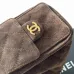 Chanel Mini Suede Bucket Bag  Retro Coin Button  Drawstring  Quilted  Classic Chain #B60133
