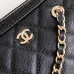 Chanel Mini Timeless Classic Barrel Bag with Chain Black #B49660