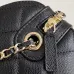 Chanel Mini Timeless Classic Barrel Bag with Chain Black #B49660