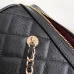 Chanel Mini Timeless Classic Barrel Bag with Chain Black #B49660