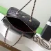 Chanel Mini Timeless Classic Barrel Bag with Chain Black #B49660