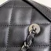 Chanel Mini Timeless Classic Barrel Bag with Chain Black #B49660