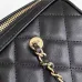 Chanel Mini Timeless Classic Barrel Bag with Chain Black #B49660