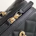 Chanel Mini Timeless Classic Barrel Bag with Chain Black #B49660