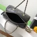 Chanel Mini Timeless Classic Barrel Bag with Chain Black #B49660