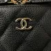 Chanel New Black Gold Cosmetic Bag #B50301