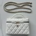 Chanel New Black Gold Cosmetic Bag #B50301