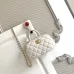 Chanel Quilted Handbag With Gold Chain And CC Logo A Timeless Fashion Piece size:11×20×8cm #B54331