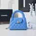 Chanel Quilted Kelly Top Handle Chain Bag 13x19x7cm #B63817