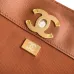 Chanel S5634 Suede & Leather Tote Bag with Chain Strap Size 36x24x12CM #B62903