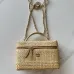 Chanel Straw Mini Vanity Bag AP4475 17×9.5×8cm #B67259