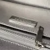 Chanel Silver black Quilted Top Handle Chain Shoulder Bag #B63805