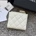 CHANEL Bi-fold Zip Wallet Card Holder #A69798