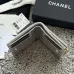 CHANEL Bi-fold Zip Wallet Card Holder #A69798