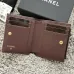 CHANEL Bi-fold Zip Wallet Card Holder #A69798