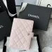 CHANEL Grained Calfskin Quilted passport Holder Wallet #B50601
