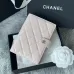 CHANEL Grained Calfskin Quilted passport Holder Wallet #B50601