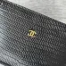 Chanel 26S CF Lizard-skin pattern Wallet Card Holder #A69797