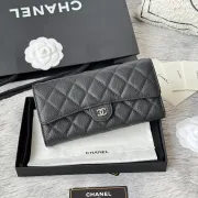 Chanel A80758 Classic Wallet on Chain Caviar Leather Gold Hardware WOC, 19cm #A67473