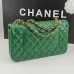 CHANEL 18C Iridescent Tiffany Blue Caviar Medium #B50600