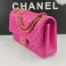 CHANEL 18C Iridescent Tiffany Blue Caviar Medium #B50600