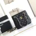 CHANEL Caviar Quilted Mini Bucket Bag Black #B49661