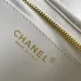 Chanel 4922 Quilted Mini Hobo Bag in Crinkled Lambskin Size 22.5x19.5x8.5CM #B62908
