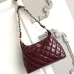 Chanel 4923 Quilted Hobo Bag in Crinkled Lambskin Size 32x30x12CM #B62907