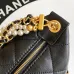 Chanel AS5898 Quilted Hobo Bag with Pearl Chain Strap Size 13-23.5-7.5 #B62889