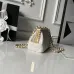 Chanel AS5912 Lambskin Pearl Trim Evening Bag 10×20×7cm #B65000