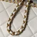 Chanel AS5912 Lambskin Pearl Trim Evening Bag 10×20×7cm #B65000