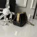 Chanel AS5912 Lambskin Pearl Trim Evening Bag 10×20×7cm #B65000