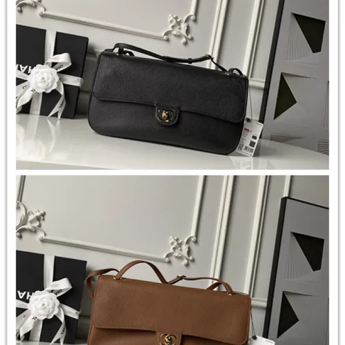 Chanel AS6231 Maxi Airport Classic Flap Bag Caviar Leather Gold CC Hardware Shoulder Handbag #B65960