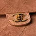 Chanel AS6281 Maxi Classic Flap Bag Vintage Gold Hardware Suede Leather Shoulder Handbag #B65959