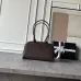 Chanel Boston Bowling Bag Calfskin Large Shoulder Handbag AS6580 17‑29‑10 #A68081