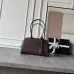 Chanel Boston Bowling Bag Calfskin Large Shoulder Handbag AS6580 17‑29‑10 #A68081