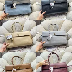 Chanel Caviar Bowling Tote Bag AS6428 22×38×17cm #B67270
