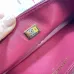 Chanel Caviar Chain Flap Clutch 6340 12×22×4cm #B67269