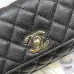 Chanel Coco Handle Caviar Leather Shoulder Bag 32cm #B64997