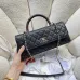 Chanel Coco Handle Caviar Leather Shoulder Bag 32cm #B64997